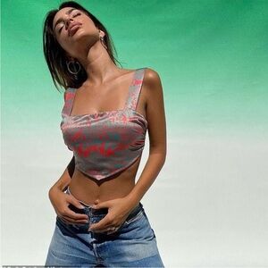 Green & Pink iNAMORATA Tank Top